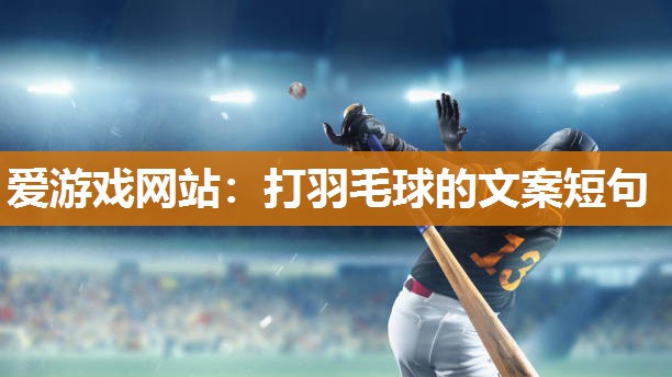 打羽毛球的文案短句